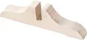 DimyFew Foldable Room Divider Bracket, Easy Setup for Library and Home, Unpainted Wooden, as described