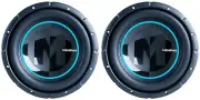 2) Memphis PRX10FT 10” 400w Car Subwoofers w/ 1, 2 or 4 Ohm Selectable Impedance