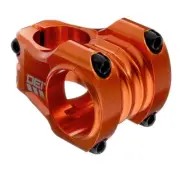 Deity Components Copperhead Stem 35mm, 35mm Clamp, +/-0, 1 1/8", Aluminum Orange