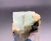 123 carats beautiful Aquamarine with tourmaline Crystal from Afghanistan