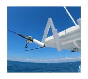 HTRH 100 Hard Top Outrigger Rocket Launcher Fishing Pole Holder