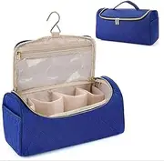 [Generic] Hair Curler Organizer Hair Curler Accessory Bag Blue