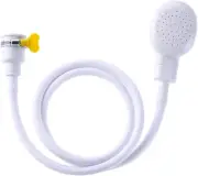 Sink Spray Rubber Hose Portable Faucet Hand Held Shower Head for Baby Pets