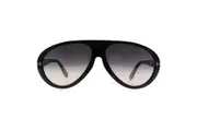Tom Ford Sunglasses Camillo FT0988 01B Shiny Black Gradient Smoke