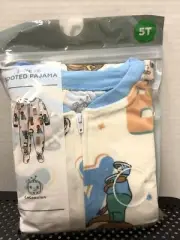 COCOMELON-1 PC FOOTED PAJAMA SET-SIZE 5T-NIP