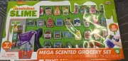 Nickelodeon Slime Mega Scented Grocery Set 30 Jars of Fun Scented Slime - New