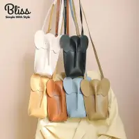 在飛比找momo購物網優惠-【Bliss BKK】大象手機包 肩背包 隨身包 鍊條包 附