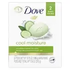 Dove Bar Soap Go Fresh Cool Moisture 3.75 Ounce, 7.5 Ounce, 24 Per Case