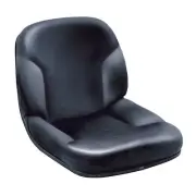 WISE Vinyl Forklift Seat (Crown, TCM, Yale) 19 1/2"Hx18"Wx22 1/4"D