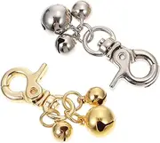 Happyyami Pet Bell Accessories Pets Pet Training Bell Dog Necklace Dog Charms for Collar Cat Collar Bells Dog Collar Bells Bell for Dog Collar Dog Bells Dog Pendant Pet Bells Zinc
