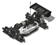 HB Racing D8 RS 1/8 Off-Road Competition Nitro Buggy Kit [HBS204900]