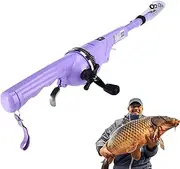 Telescopic Fishing Rod and Reel Set, Fishing Rod and Reel - Pocket Fishing Rod Small Fishing Rod - Fishing Rod Kit, Fishing Tackle and Equipment for Various Fish, Saltwater Fishing, Men, River Fishing