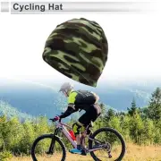 Cycling Hat Keep Warm Ear Protection Green 27x18cm Polar Fleece Fabric 1 Pcs