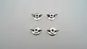 4 AIR CLEANER WING NUTS! FITS ALL CLASSIC & VINTAGE VEHICLES - CAR PICKUP ETC (for: Alfa Romeo)