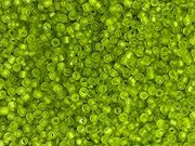 Seed Beads Size:11/0 50 gr / 1.76 oz (Lime Green Transparent Matte)