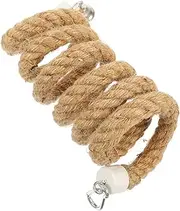 JOINPAYA Parrot Bungee Rope Perch for Birds Durable Hanging Stand Climbing Swing for Parrots Budgies Cockatiels Rope for Bird Cages and Playtime