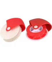 Pie Crust Cutter Cutting Wheel & Curling Wheel Roller Set Multifunctional/Manual
