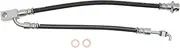 TRQ Front Left Brake Hose Driver Side Compatible with 2011-2013 INFINITI QX56 2014-2022 QX80 2018-2022 Nissan Armada