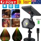 Waterproof Outdoor Christmas Lights Laser Solar Power Star Light Projector House