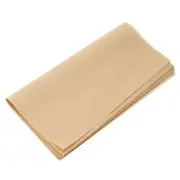 Natural 50 Square 12" Pre-cut Wax Paper Food Wrappers Basket Liners Party Events