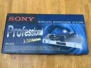 SonyWireless Microphone System - New - European Electric Outlet 210-270 Mhz