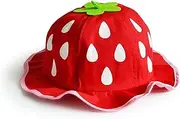 [UltraKey] Bucket Hat, Fashion Baby Kids Boys Girls Strawberry Cap Toddler Spring Bucket Hat Sun Cap Unisex