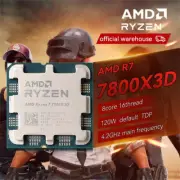 AMD RYZEN 7 7800X3D Brand New CPU Gaming Processor AMD R7 7800X3D 8-Core 16-Thre