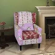 Generic Armchair with Patchwork Design Fabric,Furniture,Chairs,Arm Chairs, Recliners & Sleeper Chairs