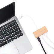 Bamboo 3-in-1 USB Hub