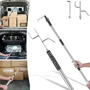 Bed Buddy Truck Tool Magnetic, Truck Cargo Grabber, Truck Bed Reach Tool, Truck Cargo Retriever Telescoping Pole, Telescoping Pickup Truck Bed Retriever Tool (1.7m/67in)