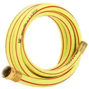 Solution4Patio Homes Garden 10 ft. Short Hose 3/4 inch Yellow Lead-in Hose Ma...