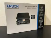 Epson Perfection V39 II Color Photo and Document Flatbed Scanner with 4800 Dpi