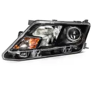 For Ford Fusion 2.5L 3.0L 2010-2012 Headlight Assembly Black Housing Left Side