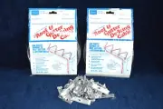 2 NIP SEARS 25-FT ROOF/GUTTER DE-ICING CABLE EXTENSIONS w/ EXTRA MOUNTING CLIPS