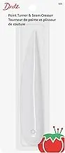 Dritz 636 Point Turner & Seam Creaser, White