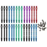 Aluminum Alloy Stems 2BA Thread Shafts for Steel Tip& Soft Tip Darts