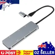 5 in 1 All In One Card Reader 5Gbps CFast+XD+CF+SD+TF Reader for Windows Mac OS