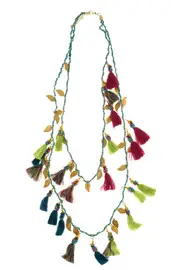 Tassel The Leaf Necklace--ZOD-MSA6317