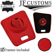 RED LEATHER SMG AUTOMATIC GEAR + SURROUND TRIMS FOR BMW E46 99-05 (for: BMW)