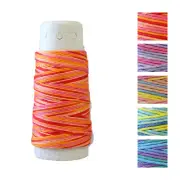 JAPANESE Embroidery SASHIKO Cosmo HIDAMARI Multi Thread 30m COL 301-305