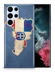 CASE COVER FOR SAMSUNG GALAXY|DOMINICA NATIONAL COUNTRY FLAG