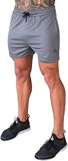 [RYDERWEAR] Men's Octane Mesh Shorts - Steel Grey XXL