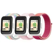 Nylon Bands for T-Mobile SyncUP Watch Band, 20mm Breathable Hook&Loop Strap (...