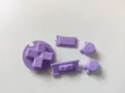 Lavender Purple Replacement Button Set for Game Boy Color (GBC)