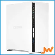QNAP 2-Bay ARM Cortex-A55 Quad Core 2GB RAM Tower NAS