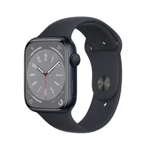 Apple Watch Series 8 (GPS) 45mm鋁金屬錶殼+運動錶帶