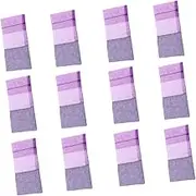 SEWOART 12pcs Sachet Bag Sachet Bags Fragrance Sachet Storage Sachet Empty Sachet Bag Small Sachet Bag Sachet Empty Bag Sachet Pouches Storage Bag Mesh Purple Drawstring