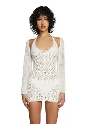 [Poster Grl] Dance With You Crochet Dress Set