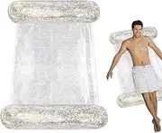 Pool Hammock Float – Leakproof Pool Float Hammock | Relaxing Hammock Floats Adults | Hammock Summer Inflatable Floating Chair Leisure for Ultimate Water Relaxation