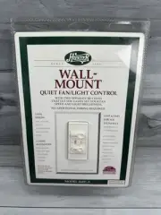 Hunter 26491-A Wall Mount Fan & Light Control Switch – New in Package